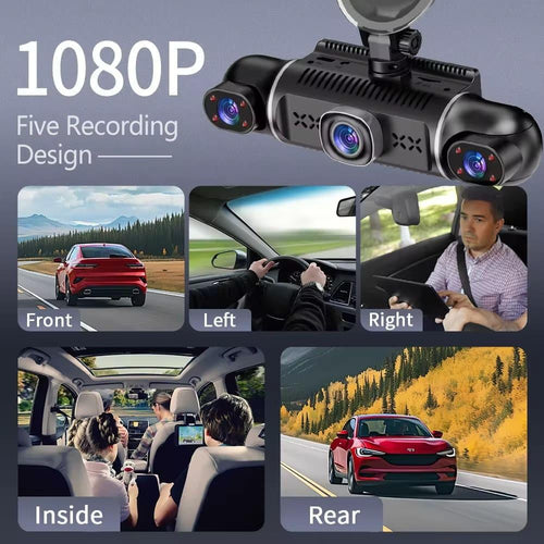 360° View 5 Channel Dash Camera with WIFI for Cars - Home N Road