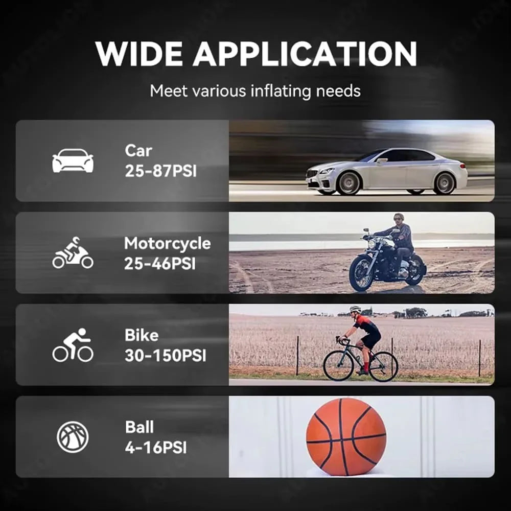 4 in 1 Portable Jump Starter with Air Pump Pro - Home N Road