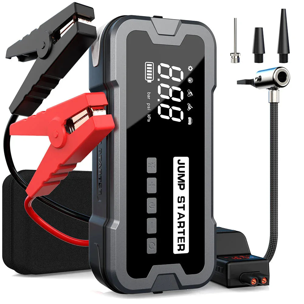 4 in 1 Portable Jump Starter with Air Pump Pro - Home N Road