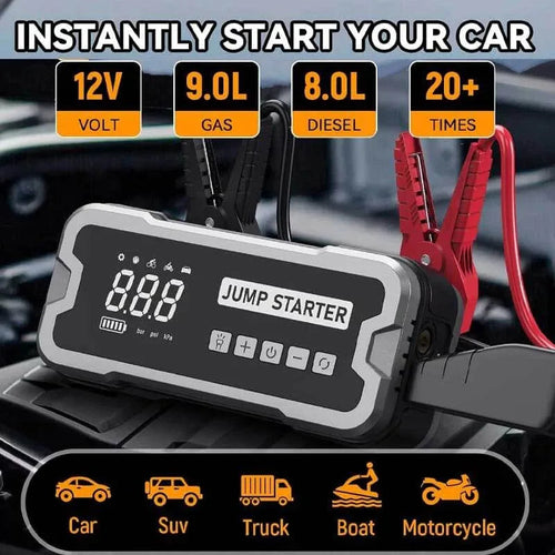 4 in 1 Portable Jump Starter with Air Pump Pro - Home N Road