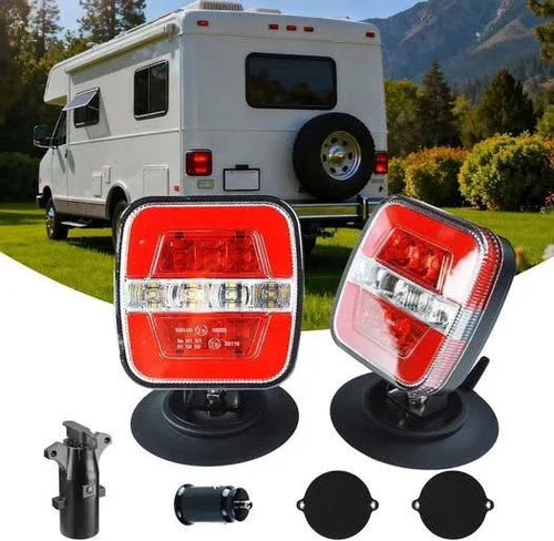 Upgraded Waterproof Wireless Trailer Lights - Home N Road